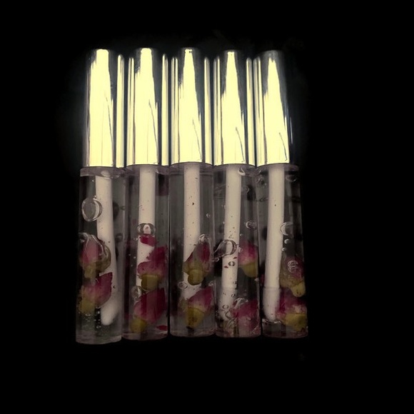 Lipglosses with wand 10ML with real roes buds … - Picture 2 of 9